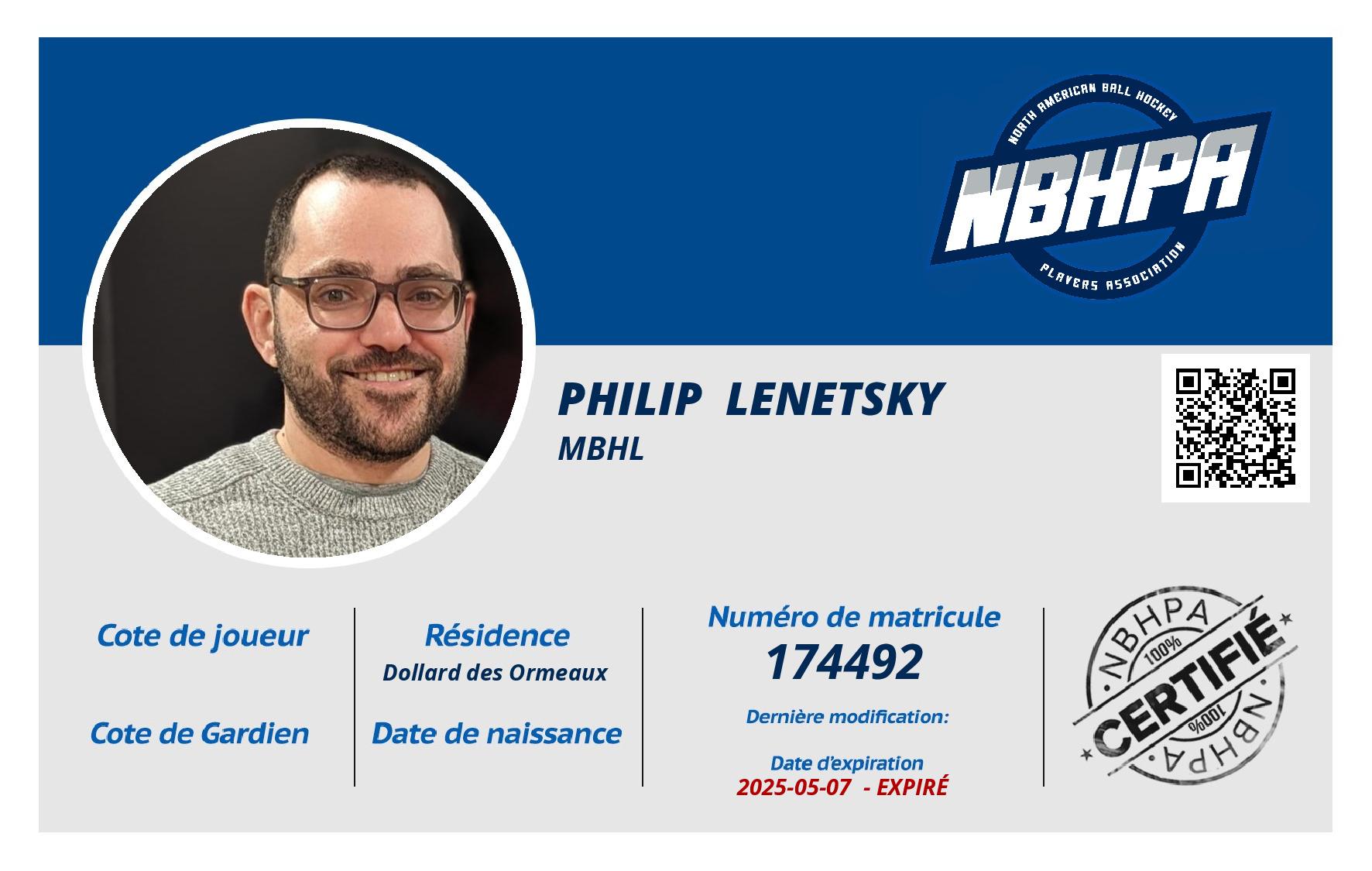 Philip  Lenetsky 