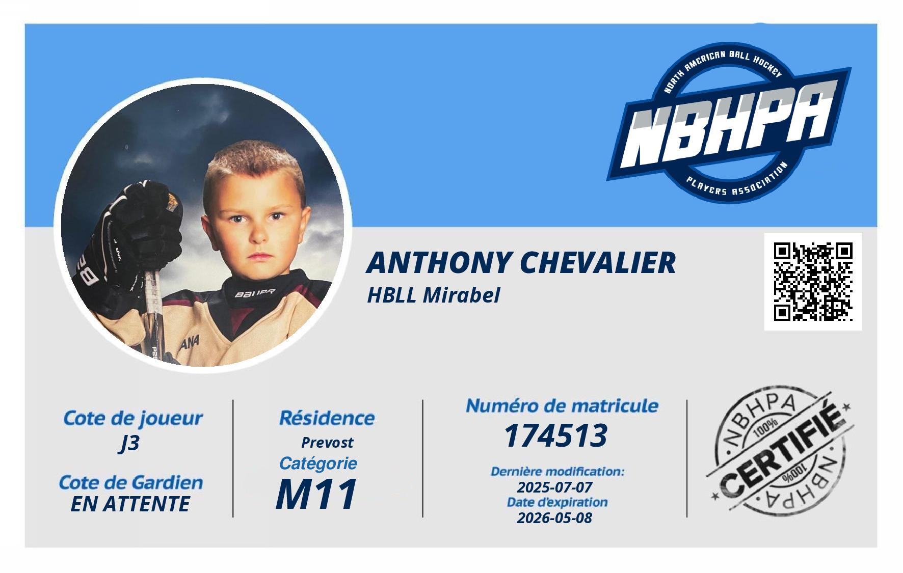 Anthony Chevalier
