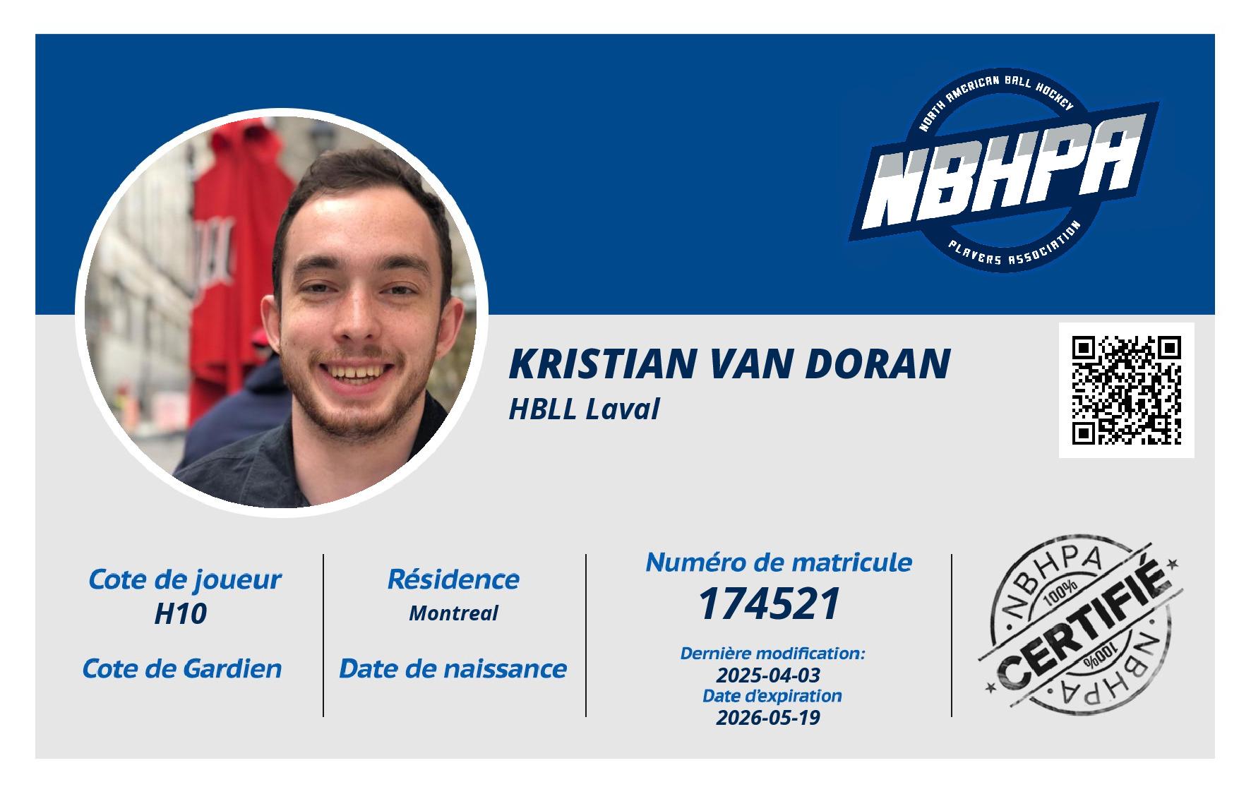 Kristian van Doran