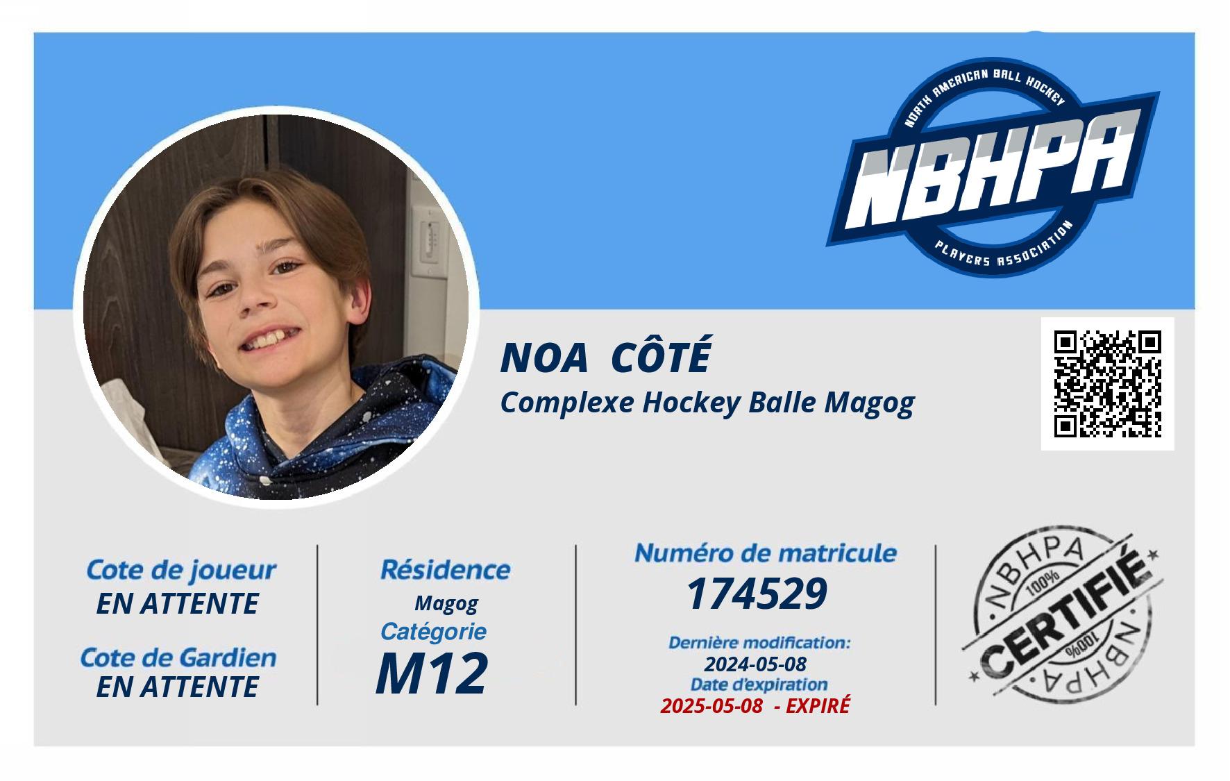 Noa  Côté 