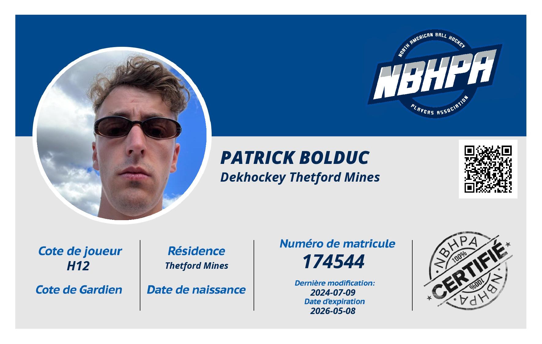 Patrick Bolduc