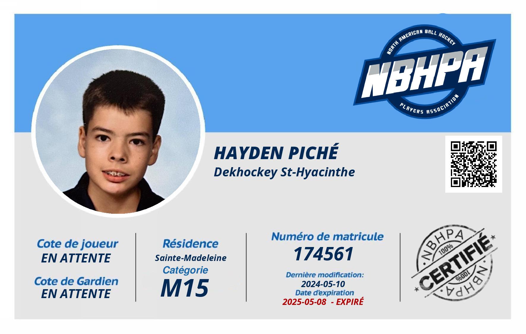 Hayden Piché 