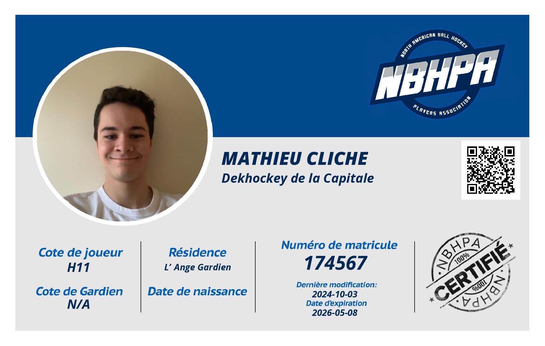 Mathieu Cliche