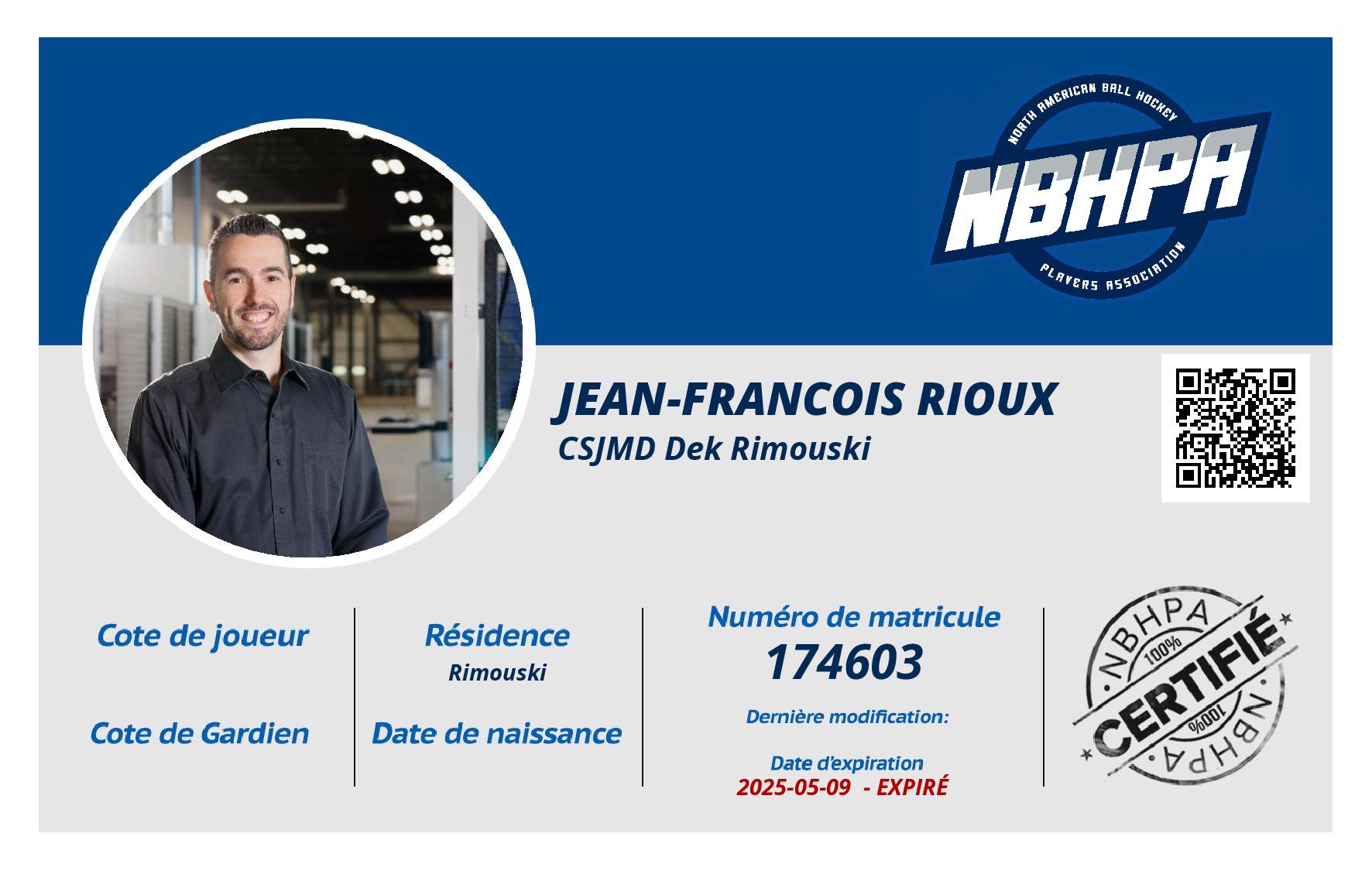 Jean-Francois Rioux