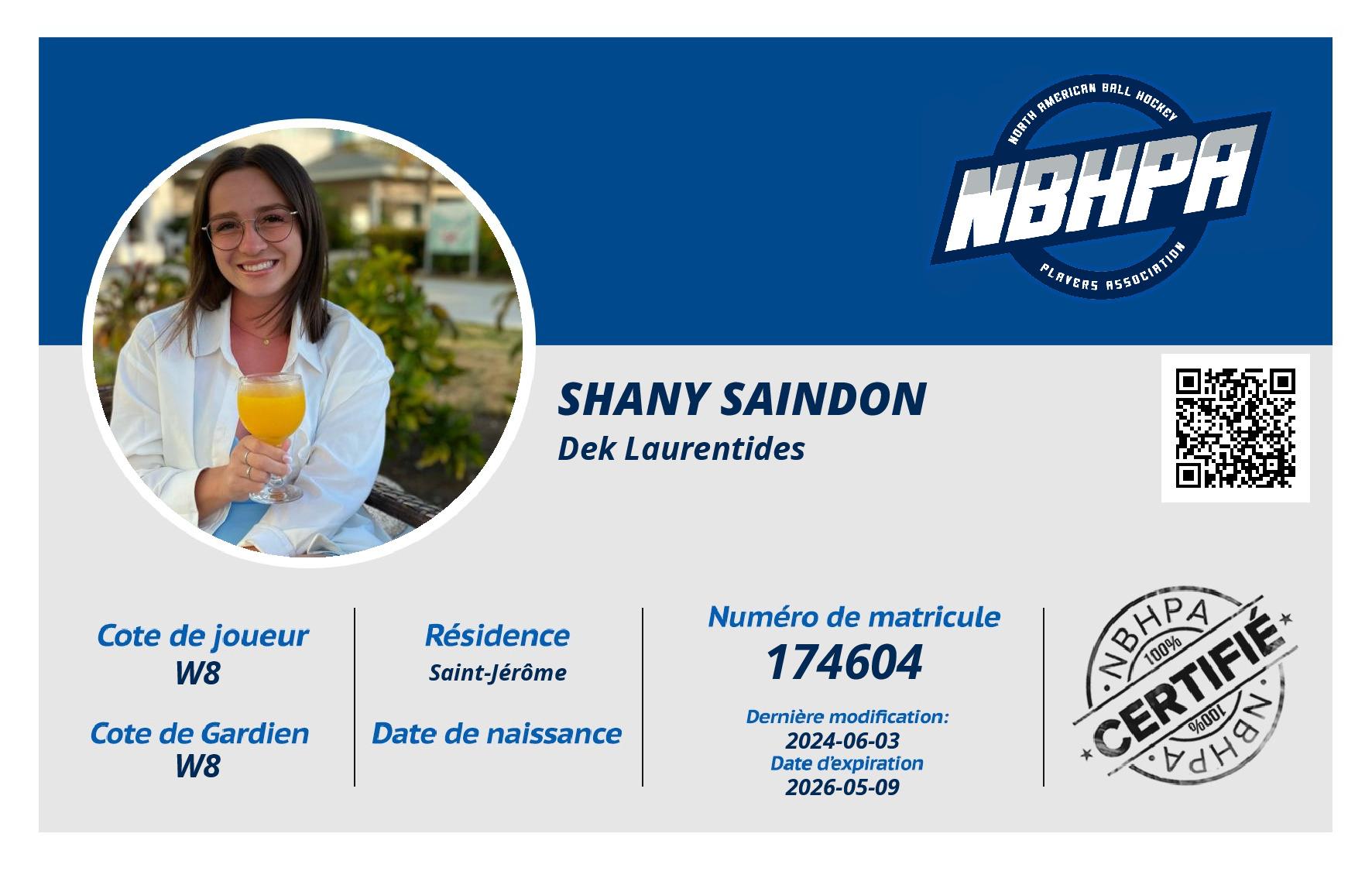 Shany Saindon