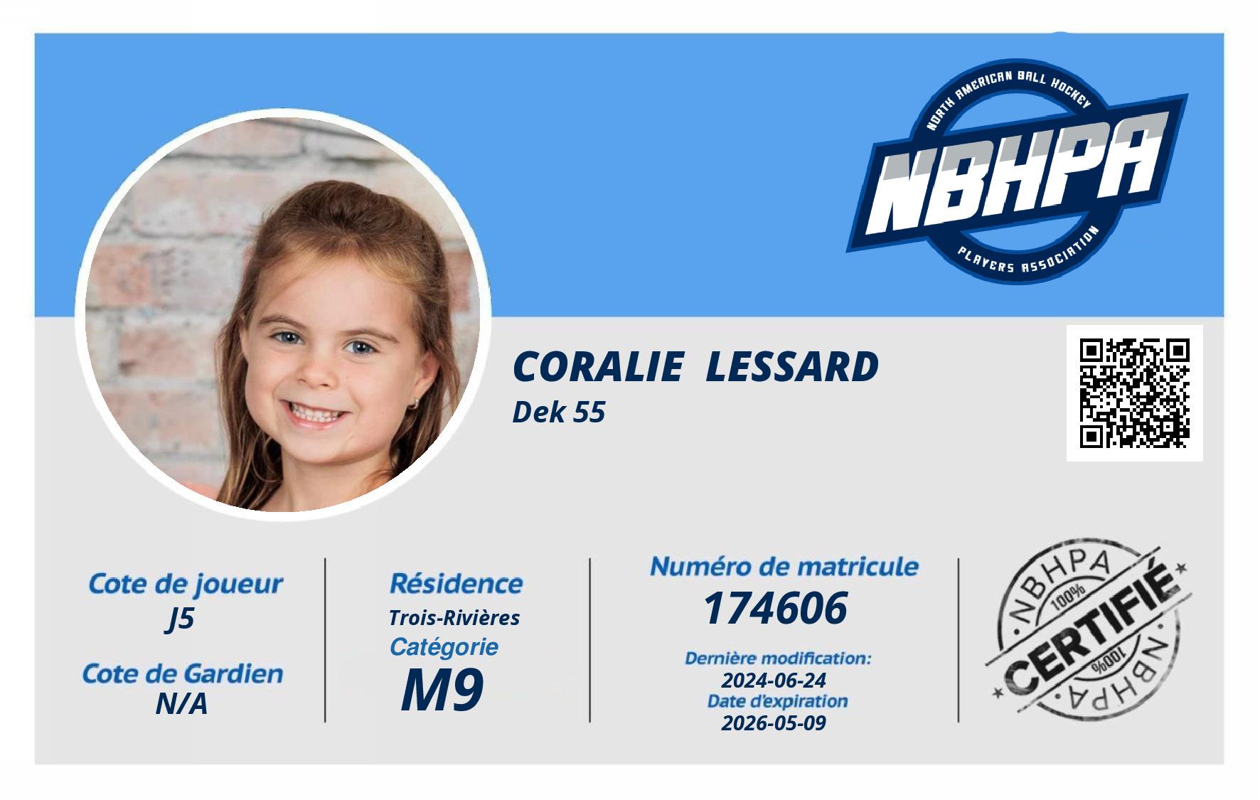 Coralie  Lessard