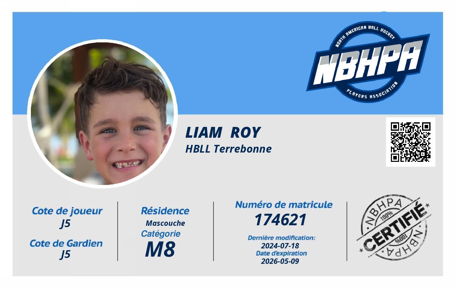Liam  Roy