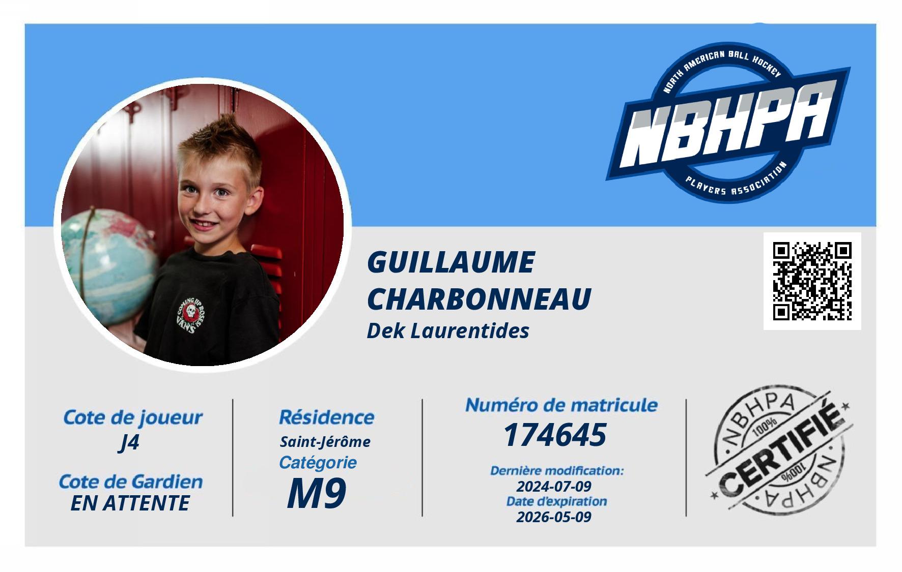 Guillaume  Charbonneau 