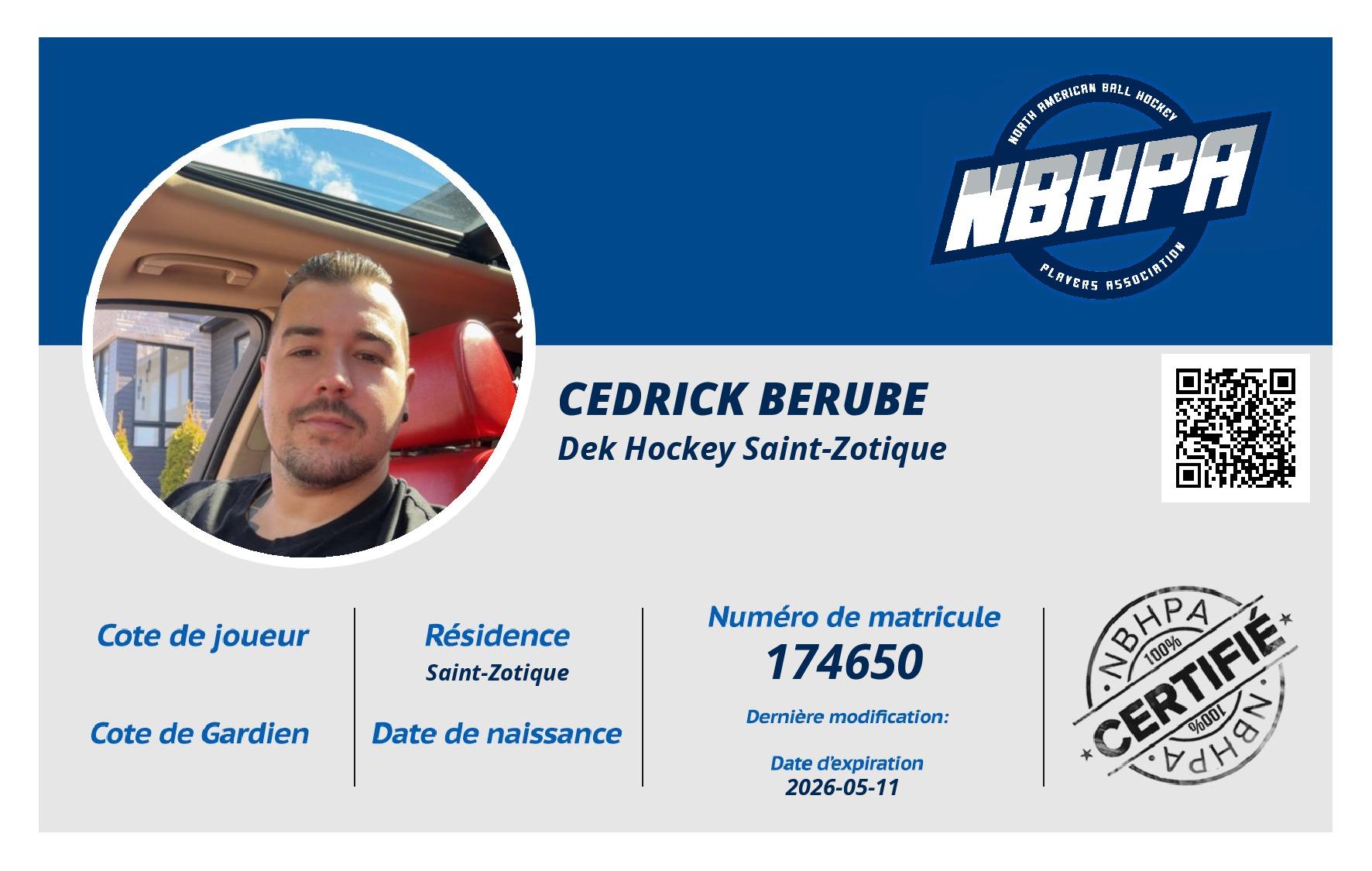 Cedrick Berube