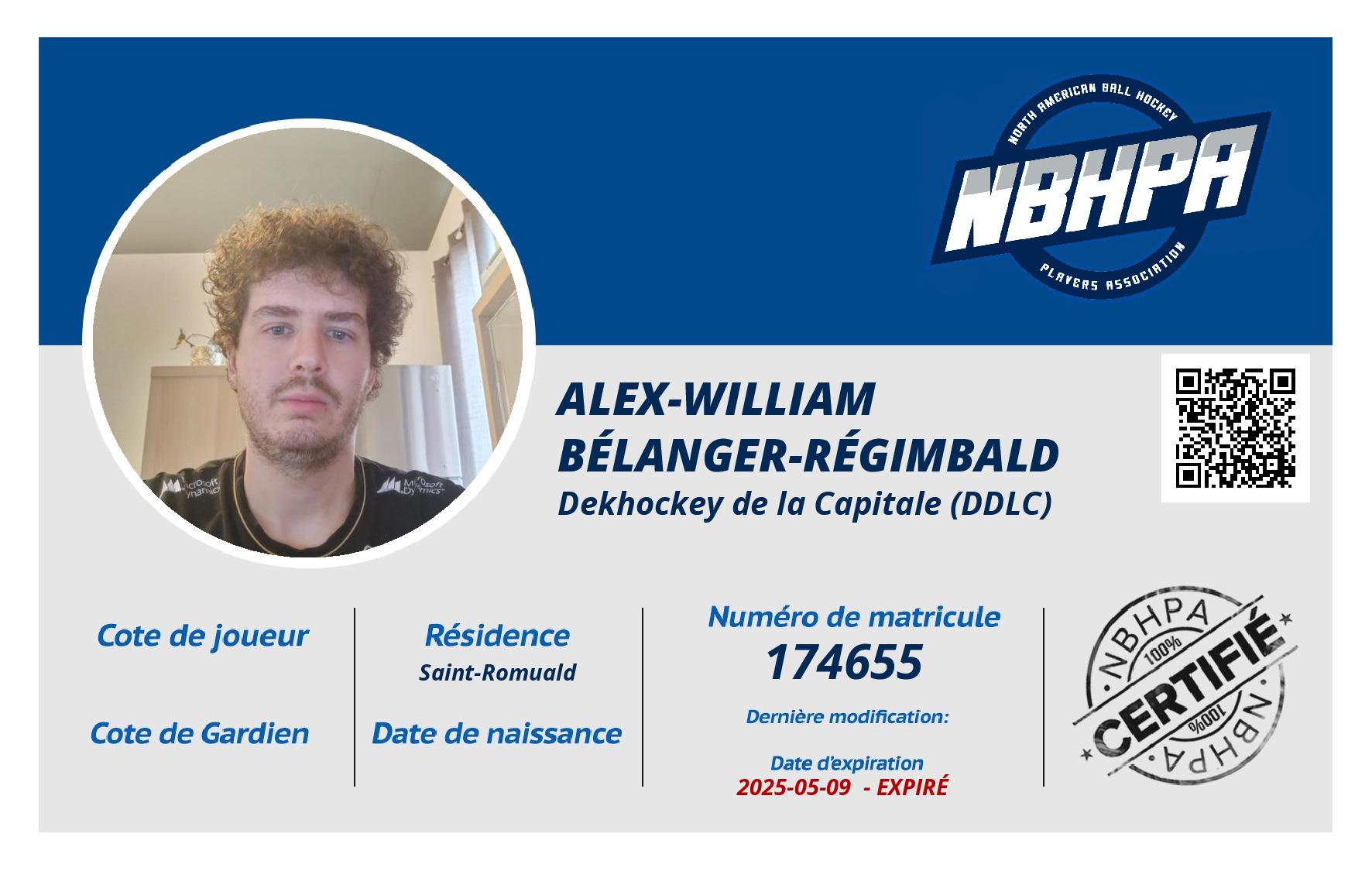 Alex-William Bélanger-Régimbald