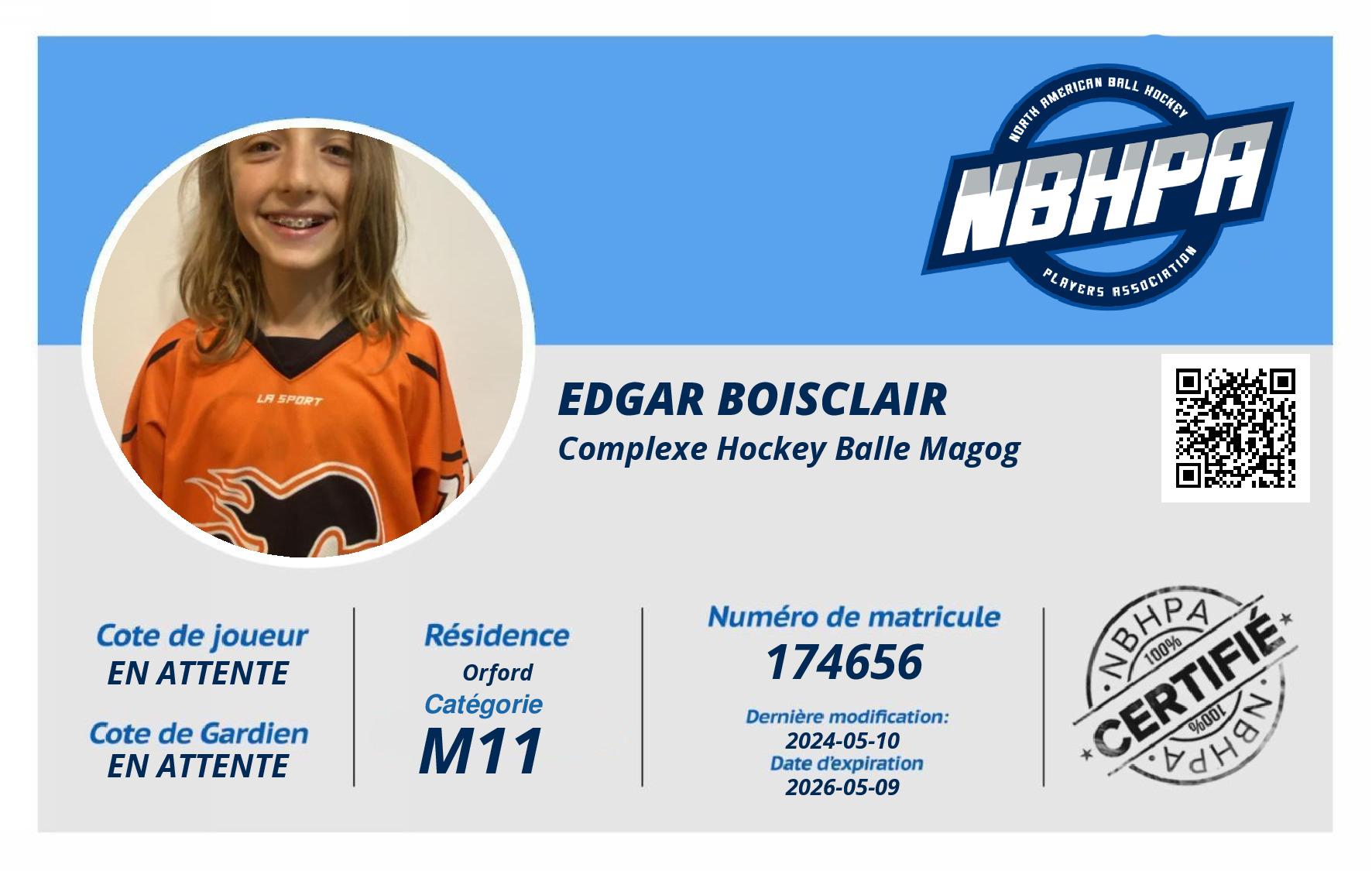 Edgar Boisclair 