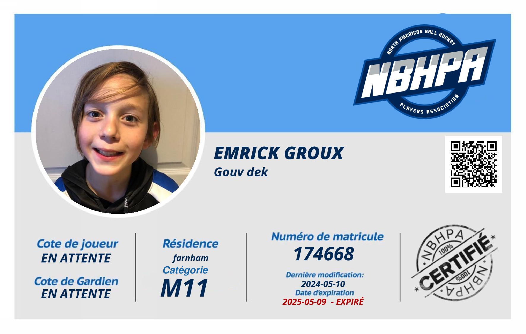 Emrick Groux