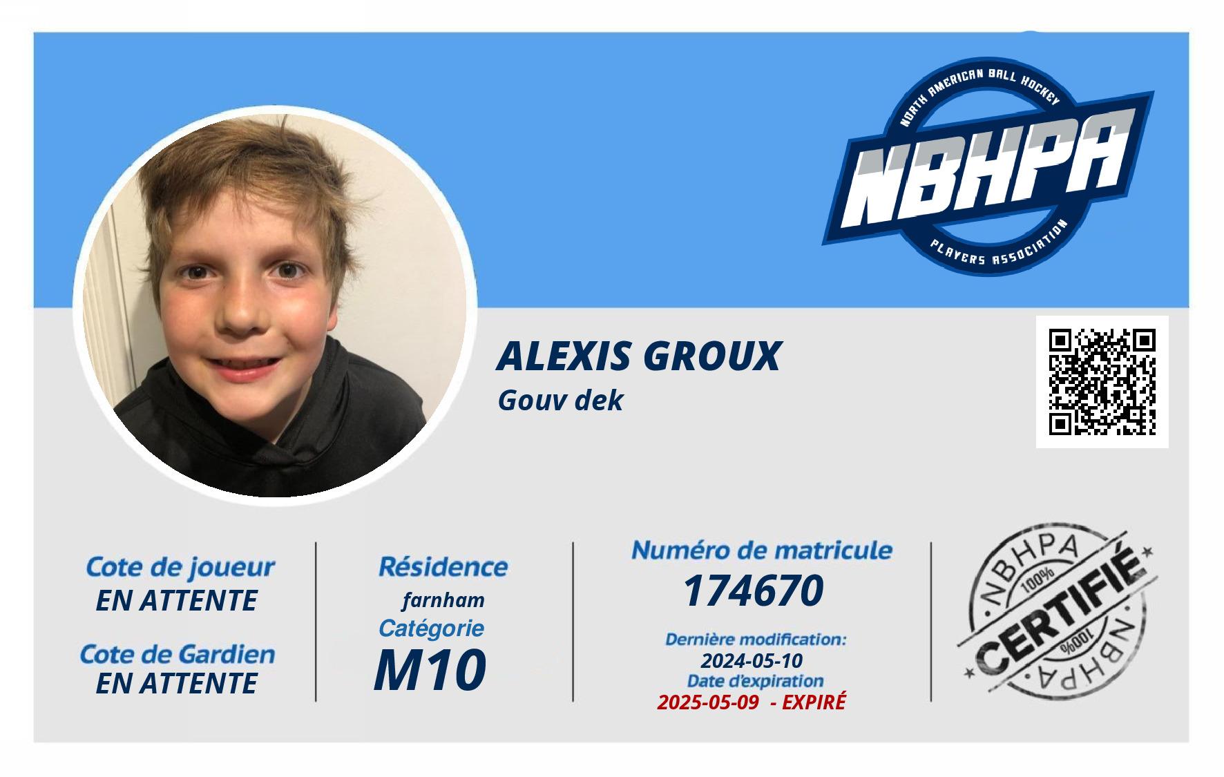 Alexis Groux
