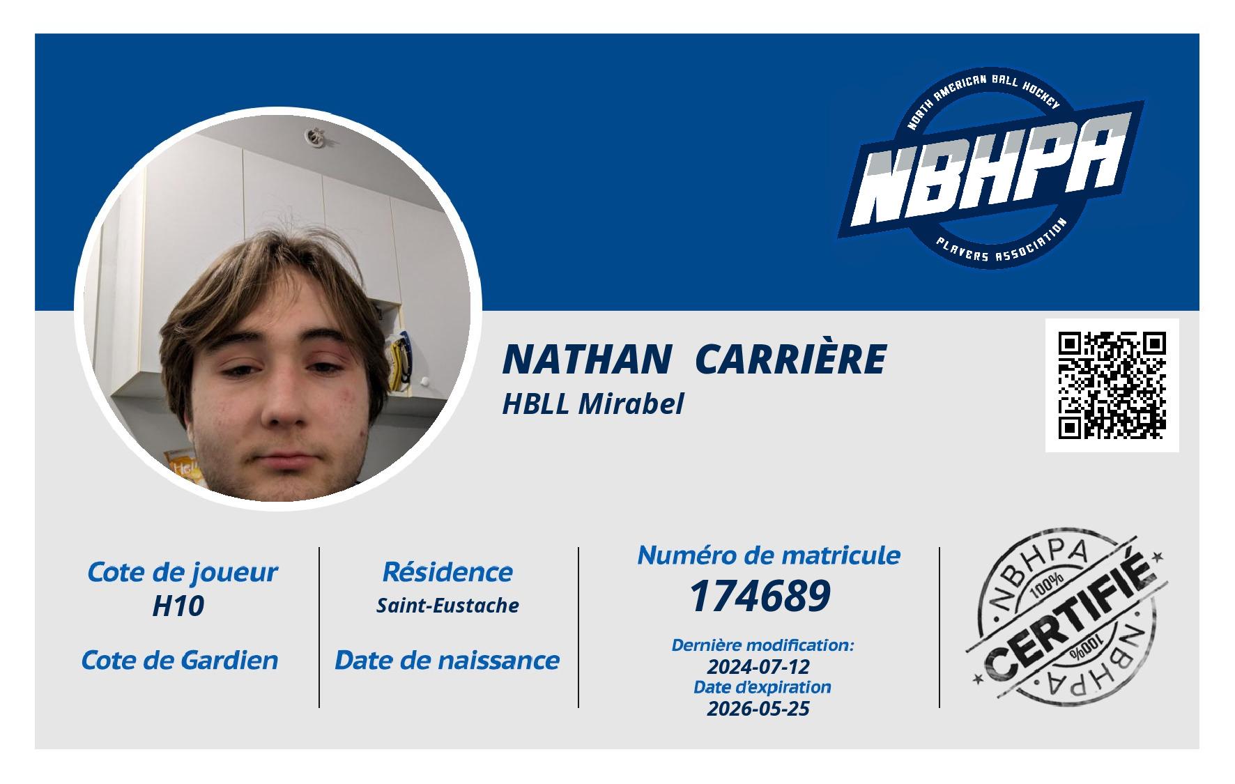 Nathan  Carrière 