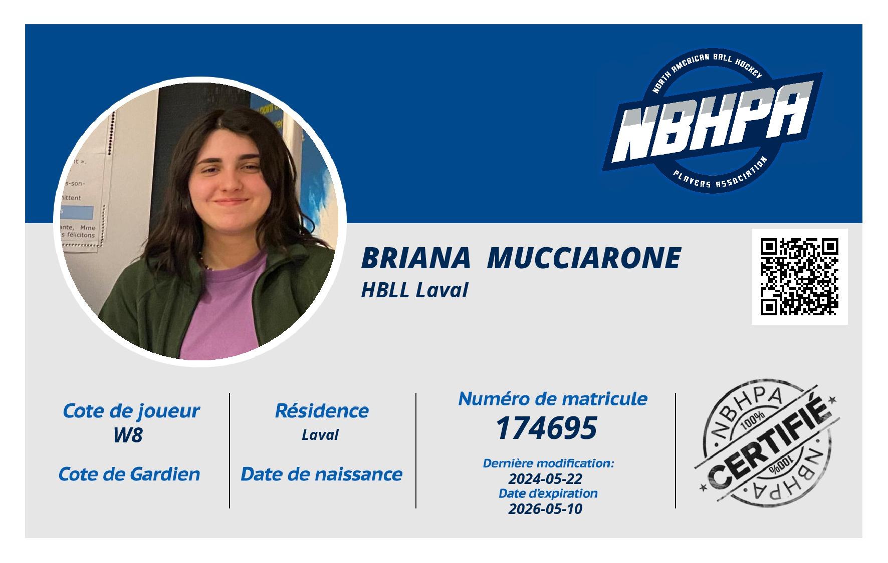 Briana  Mucciarone 