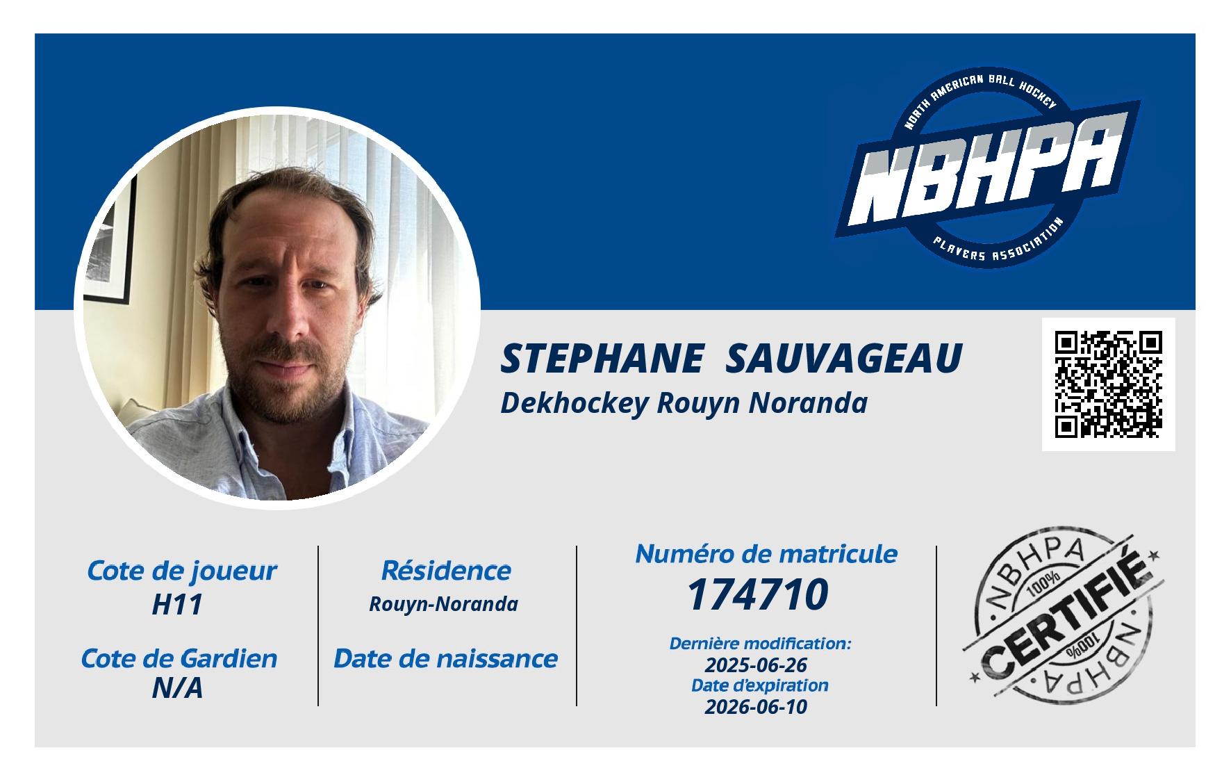 Stephane  Sauvageau 