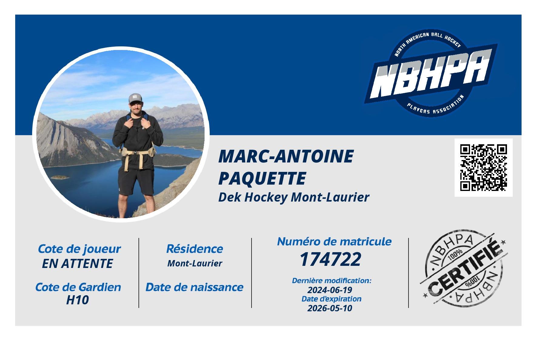 Marc-Antoine Paquette