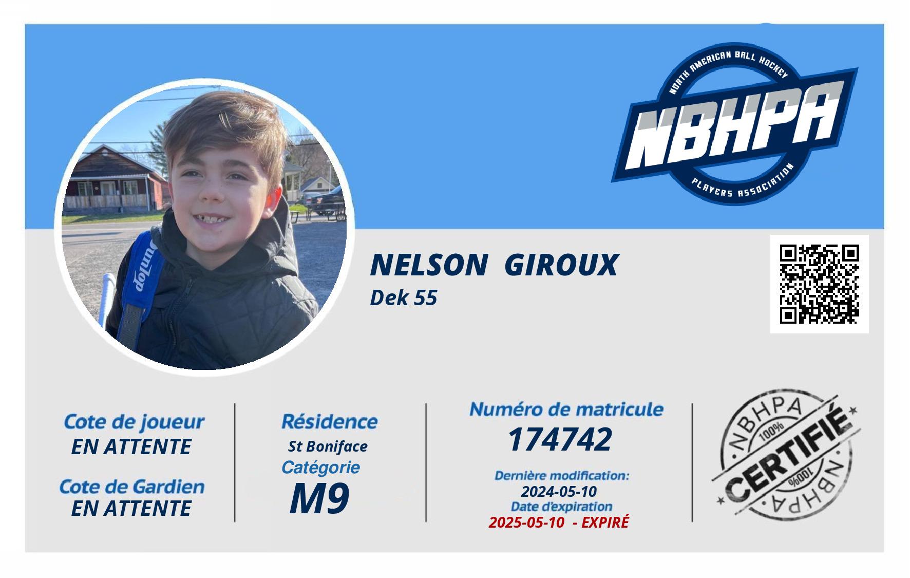 Nelson  Giroux