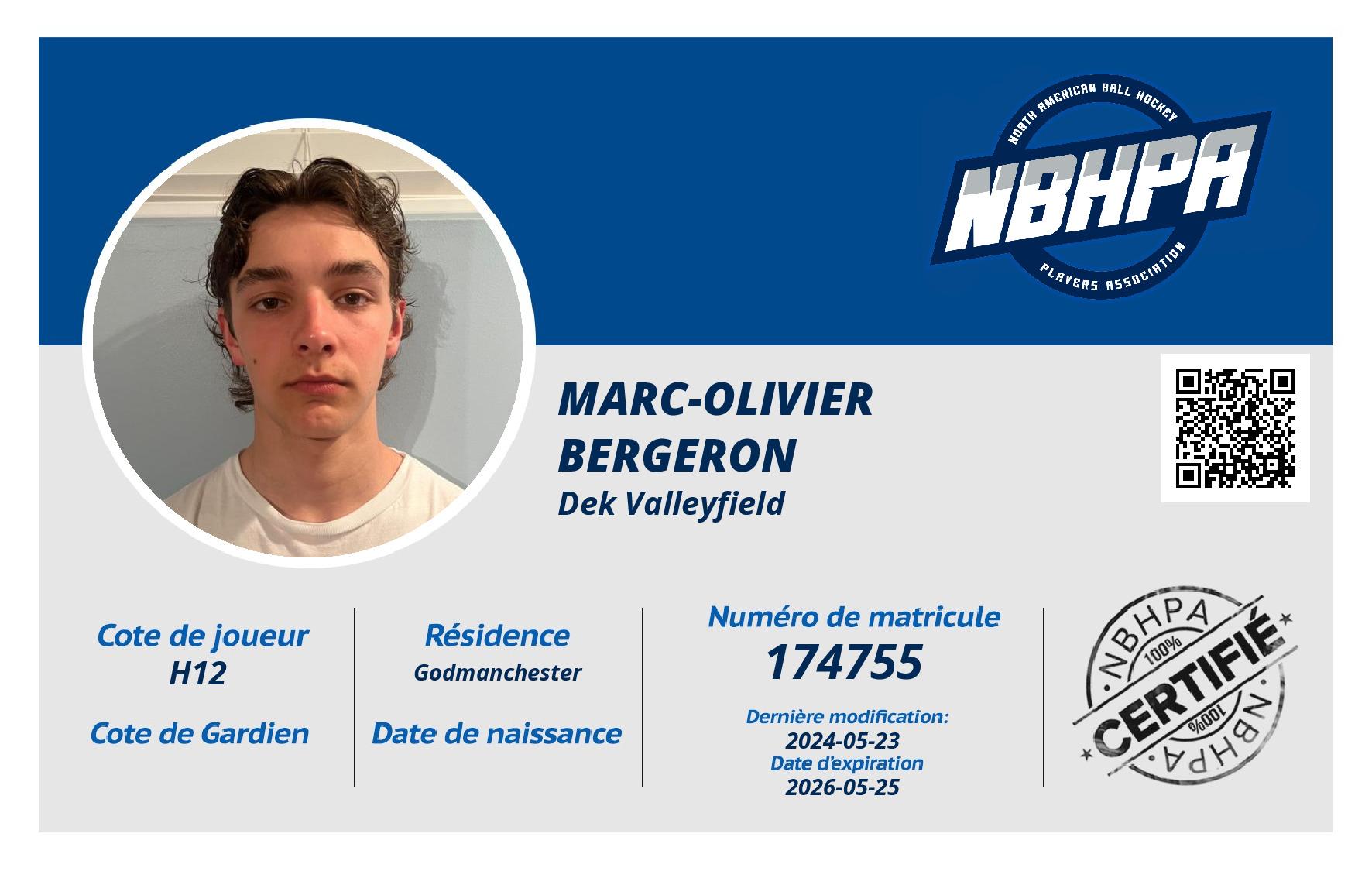 Marc-Olivier Bergeron