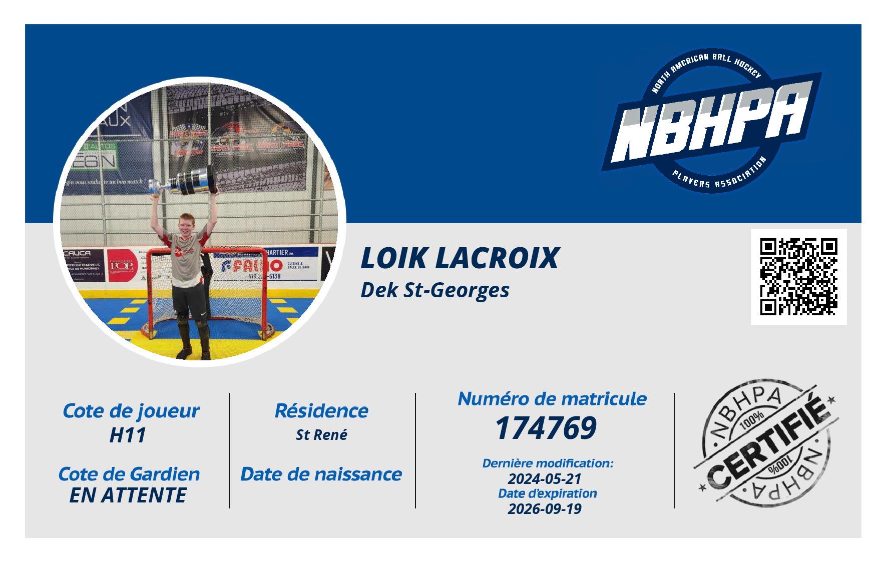 Loik Lacroix 