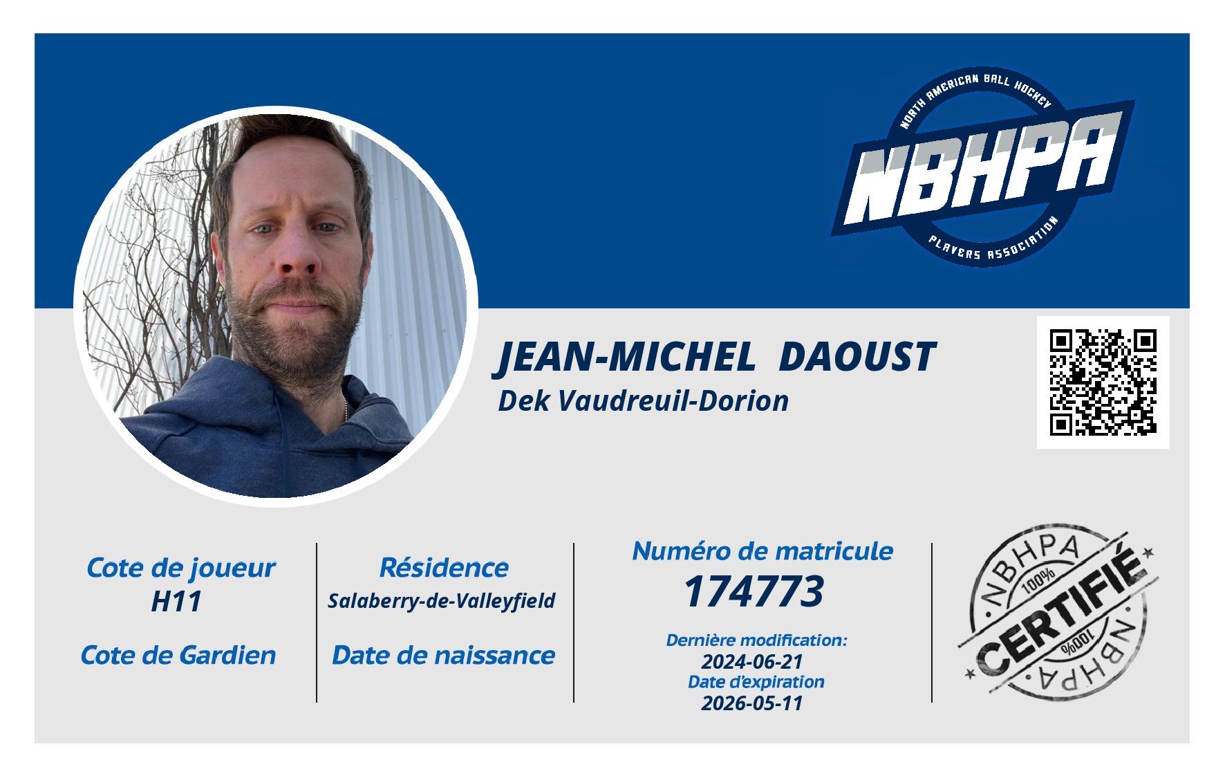 Jean-Michel  Daoust 
