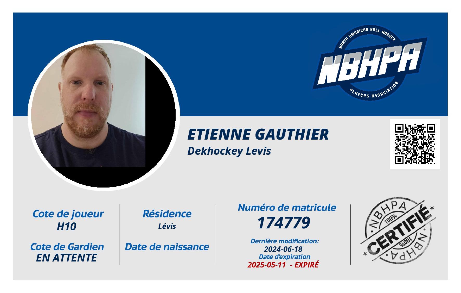 Etienne Gauthier
