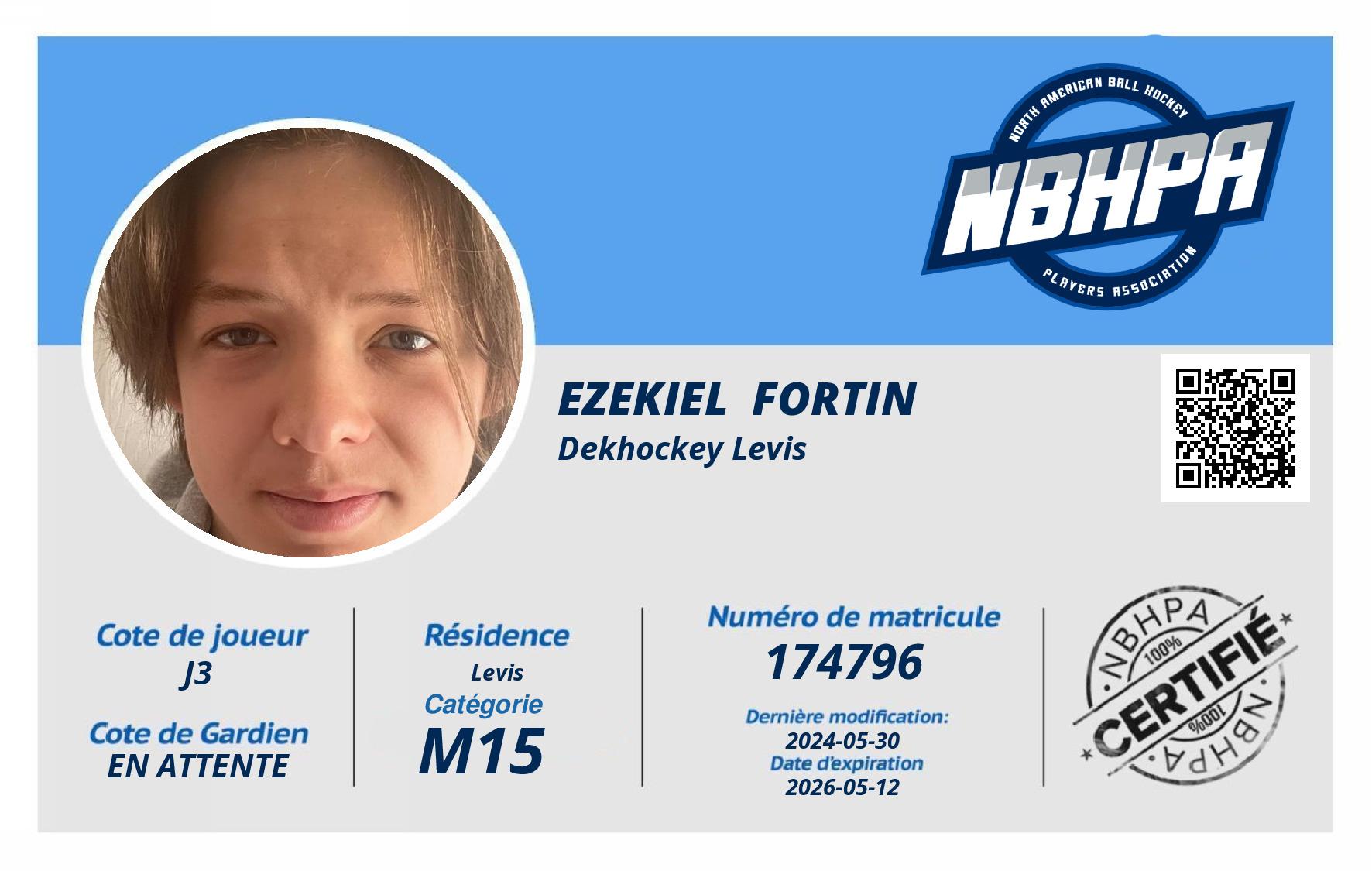 Ezekiel  Fortin