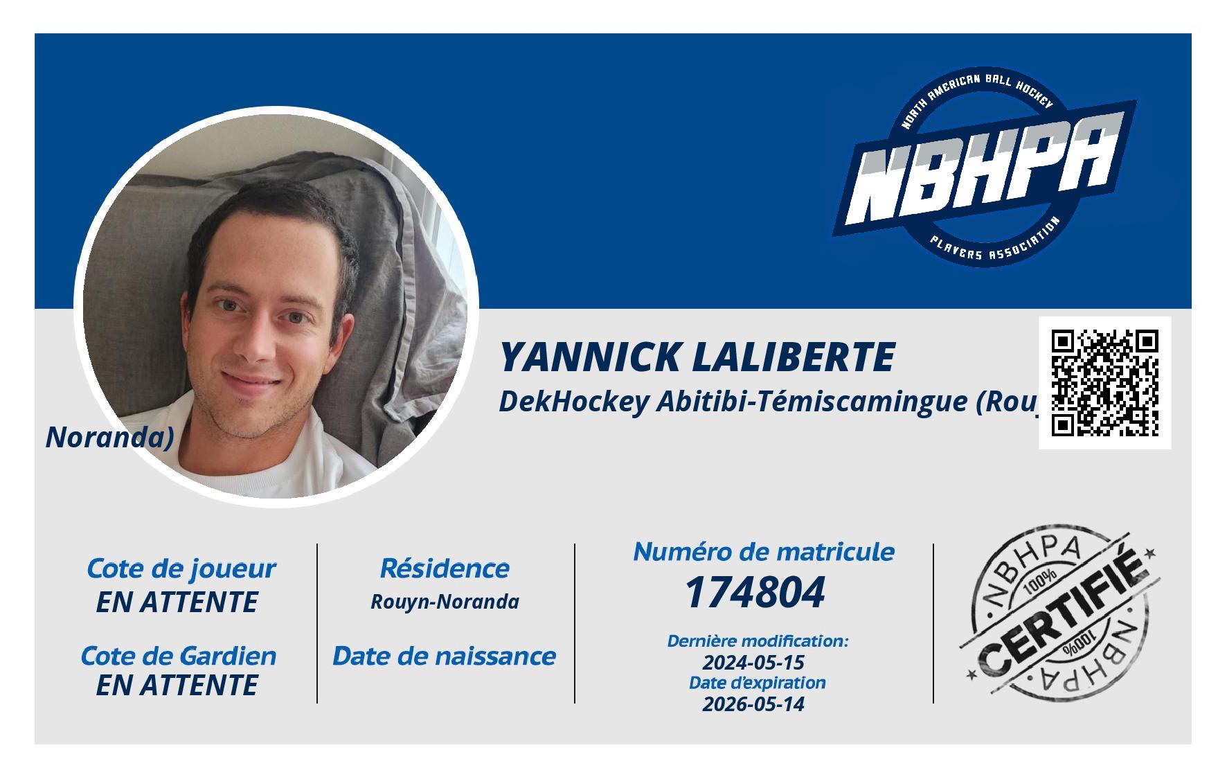 Yannick Laliberte