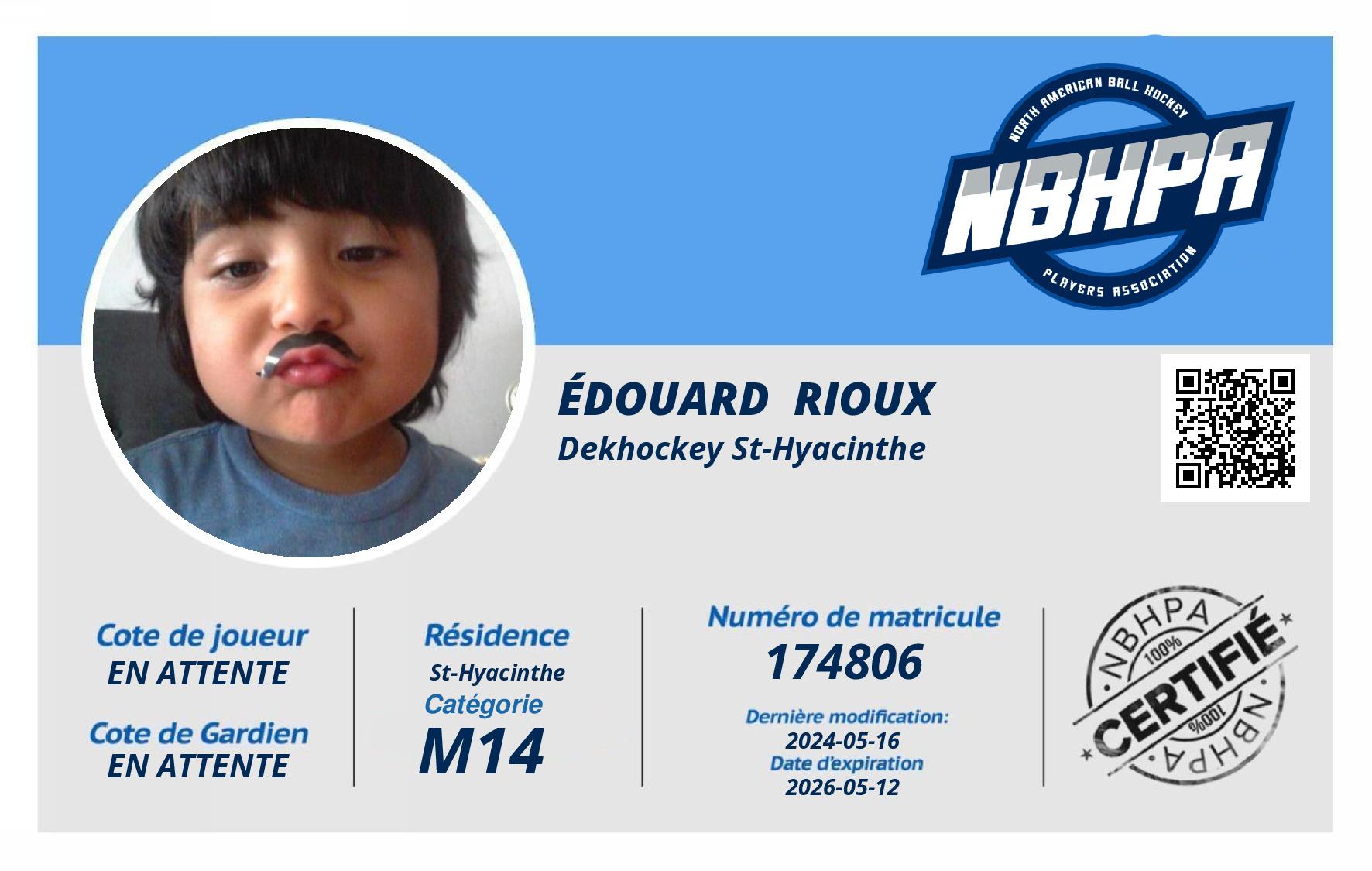 Édouard  Rioux