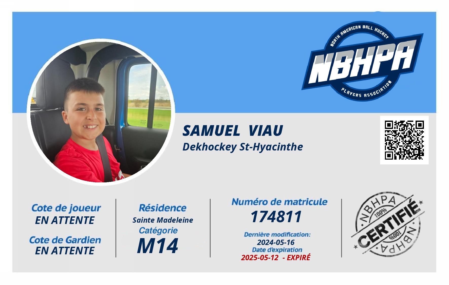 Samuel  Viau