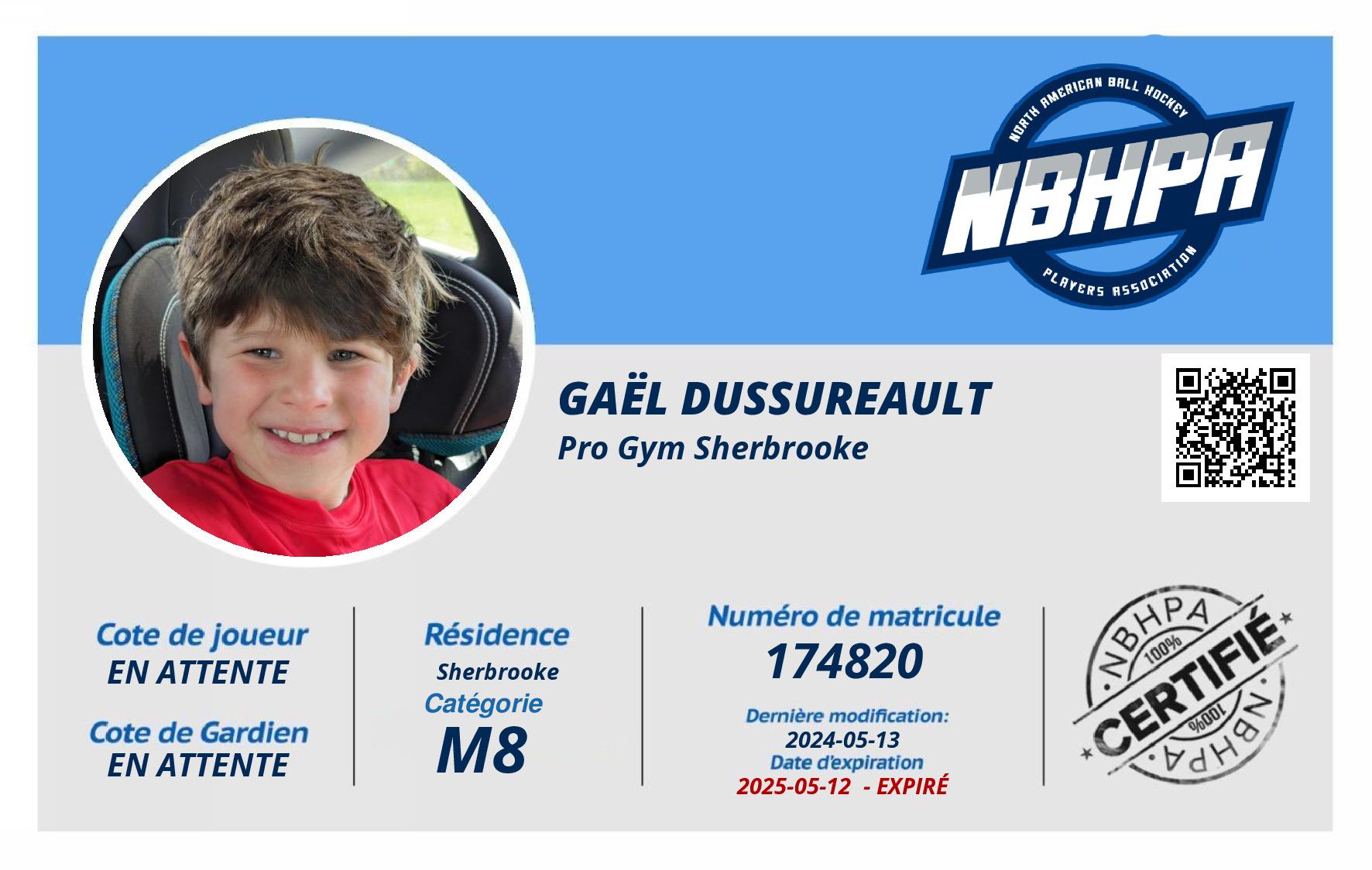 Gaël Dussureault 