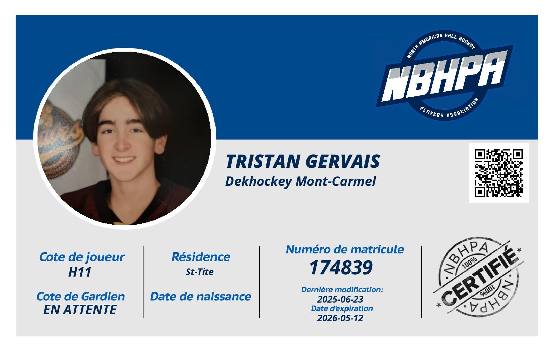 Tristan Gervais