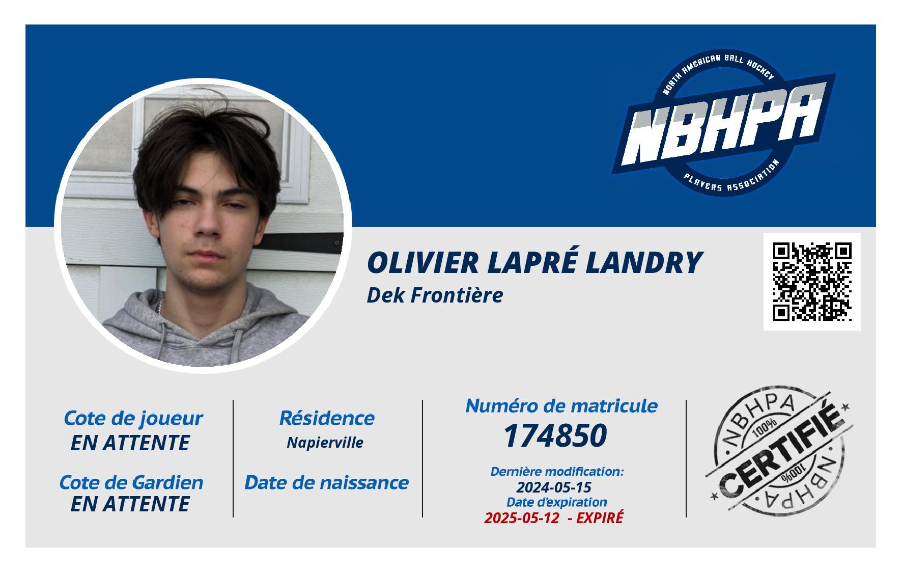 Olivier Lapré Landry