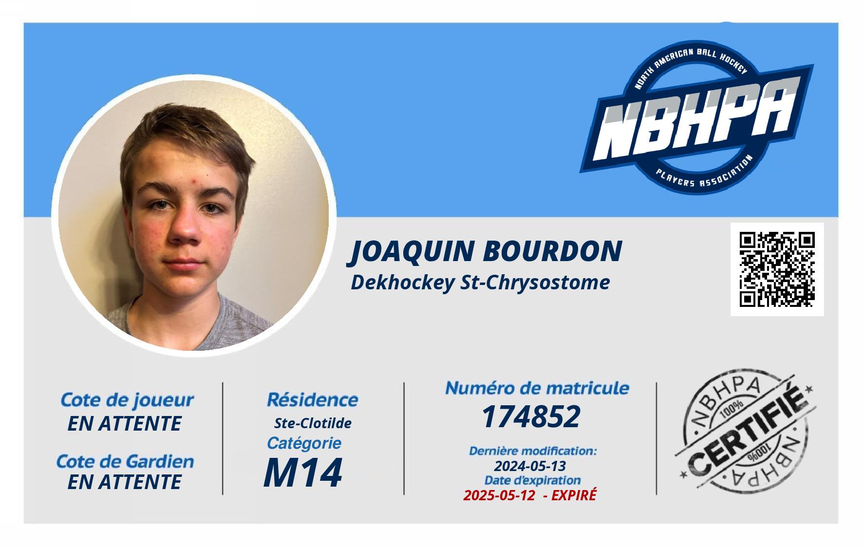 Joaquin Bourdon