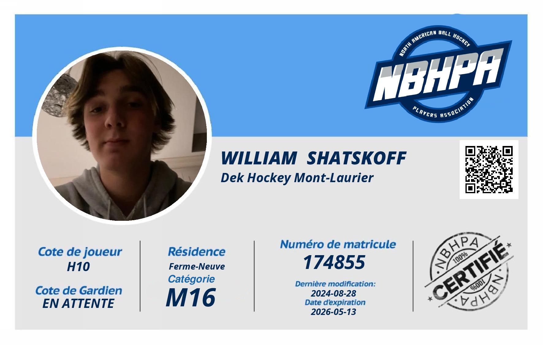 William  Shatskoff