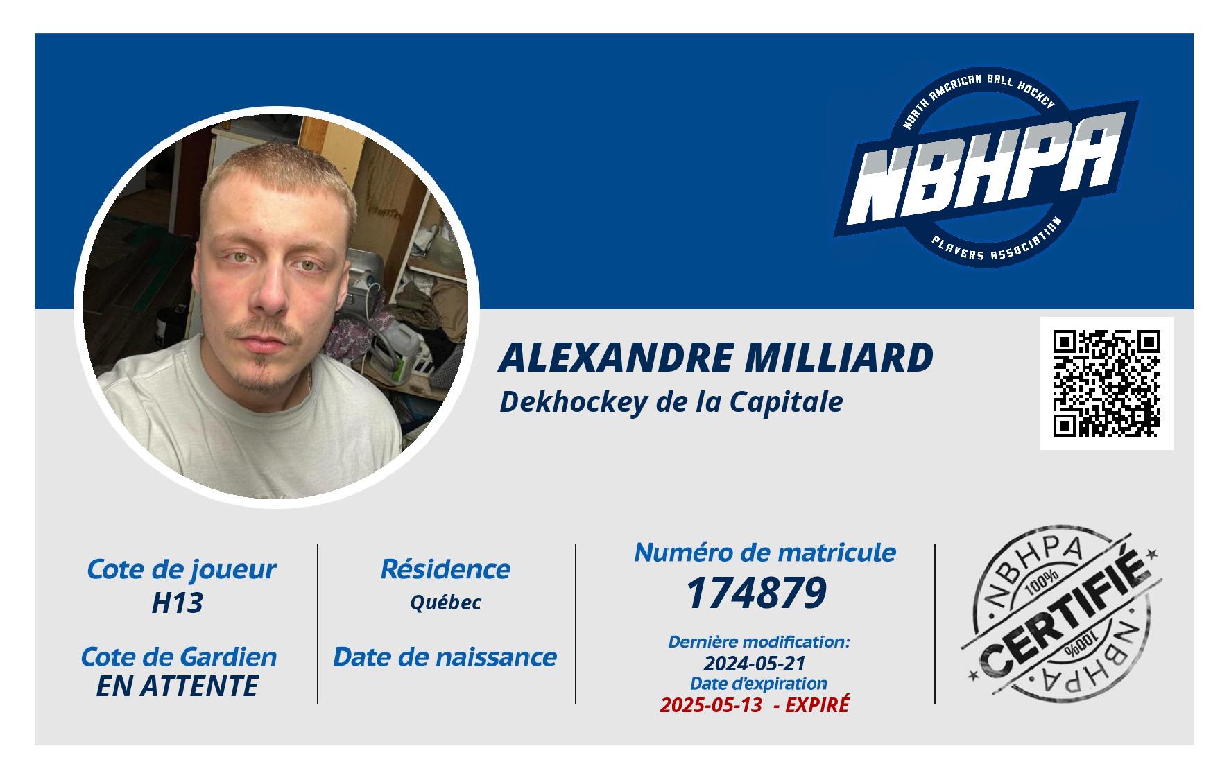 Alexandre Milliard