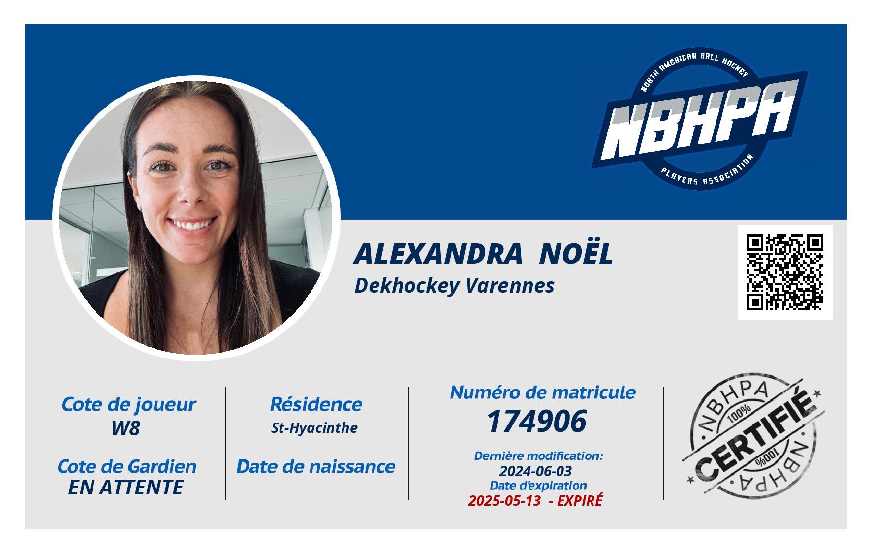 Alexandra  Noël 
