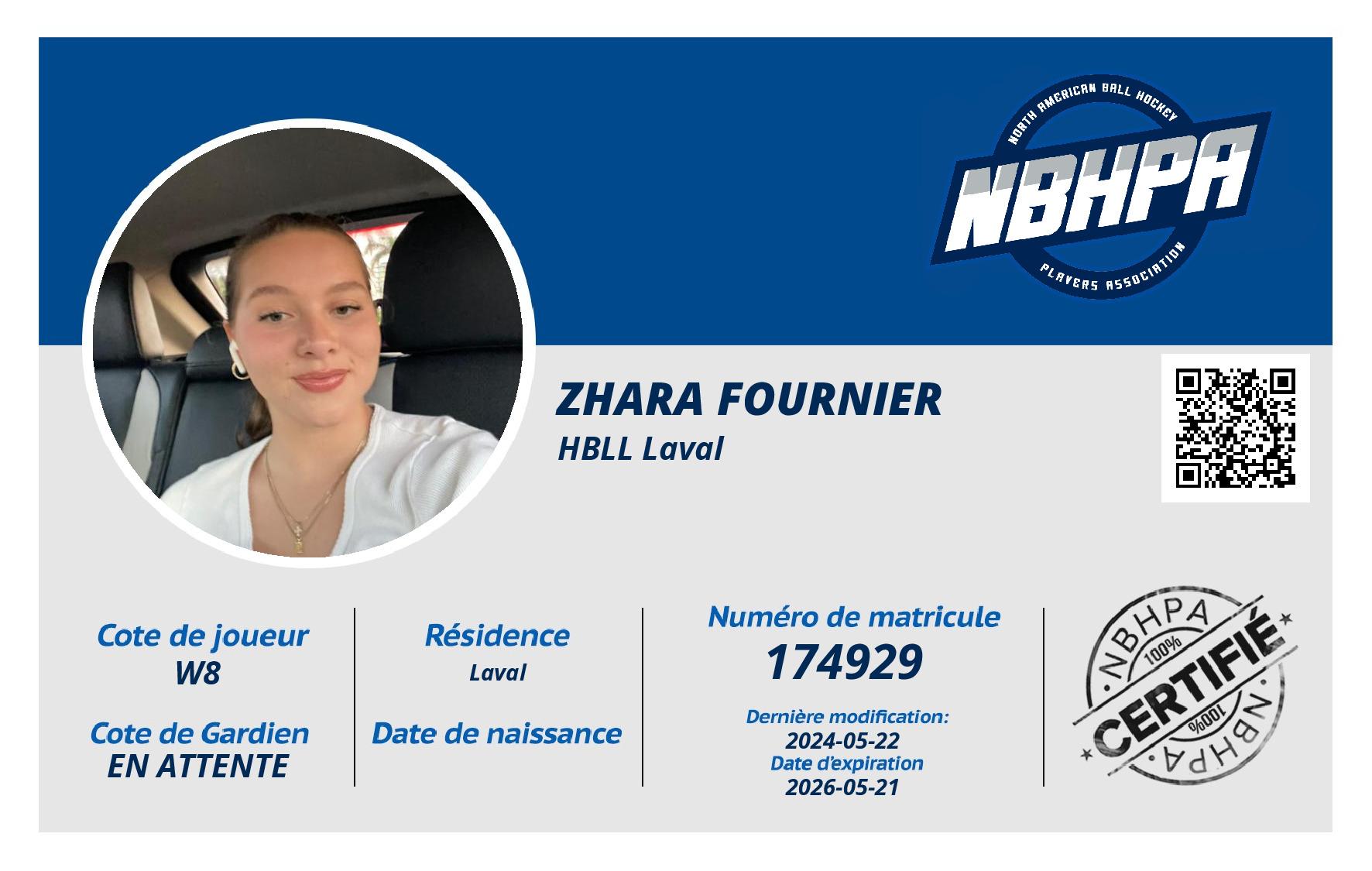 Zhara Fournier