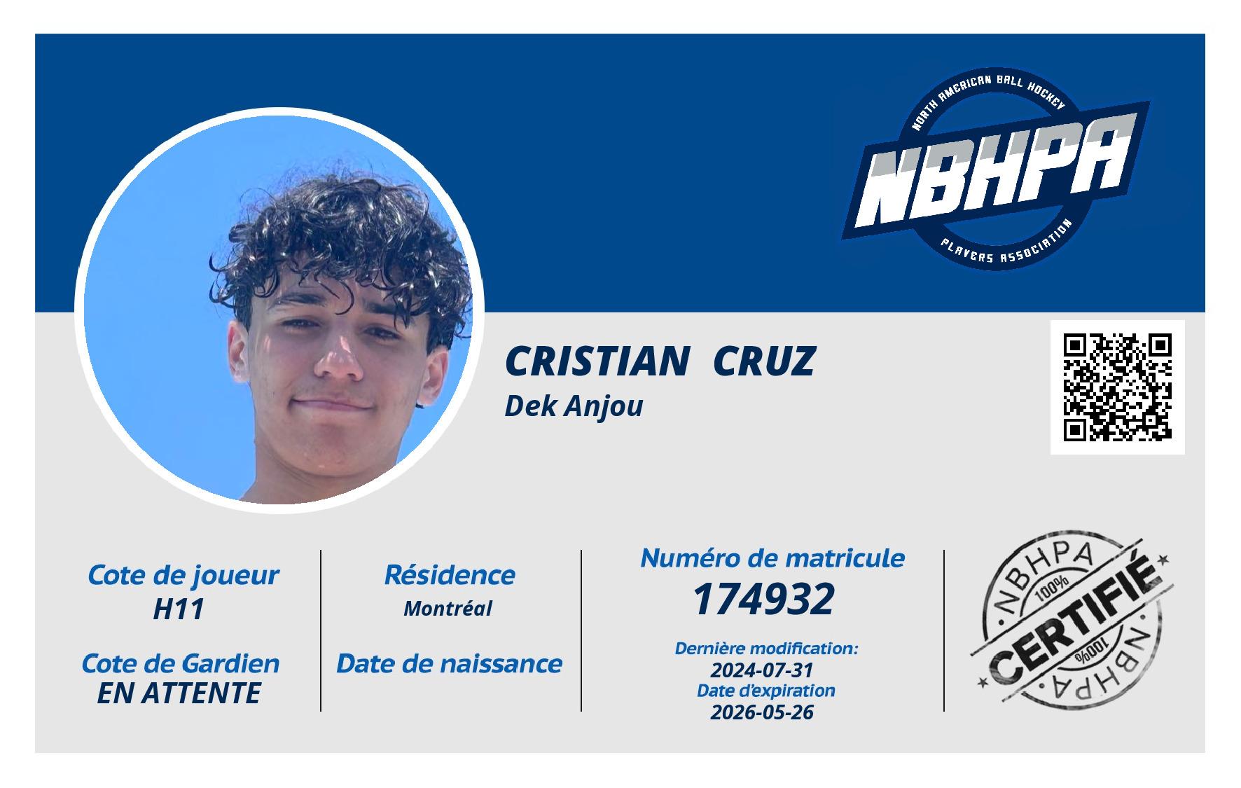 Cristian  Cruz