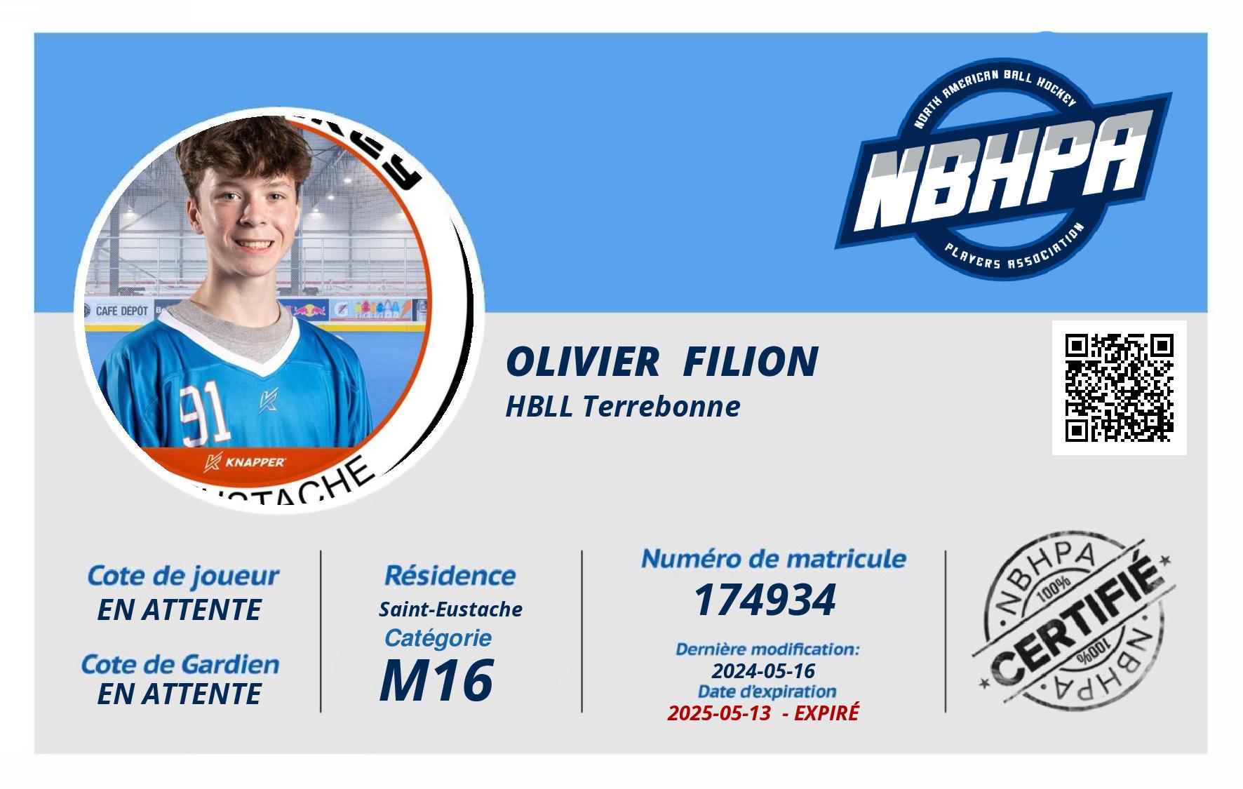 Olivier  Filion