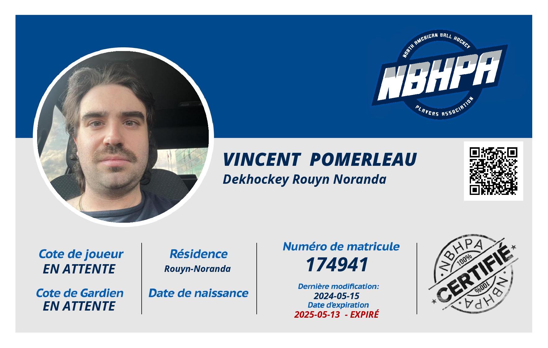 Vincent  Pomerleau 