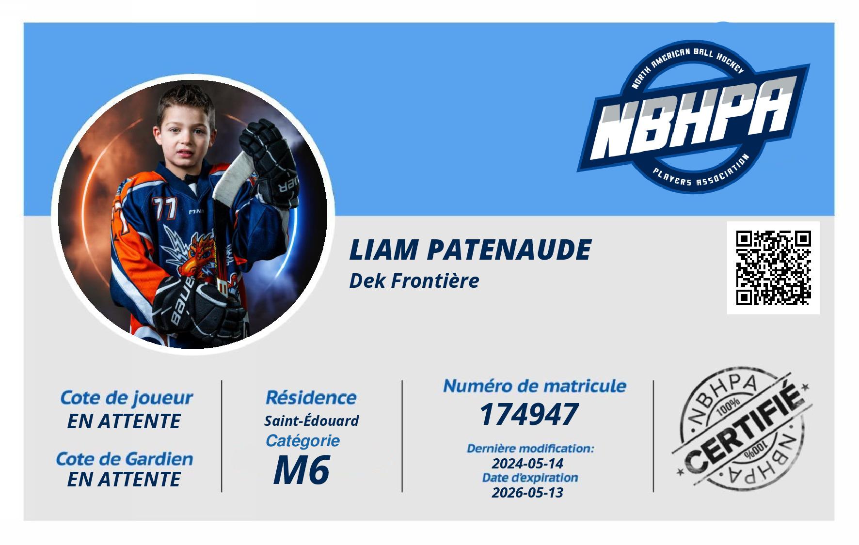 Liam Patenaude