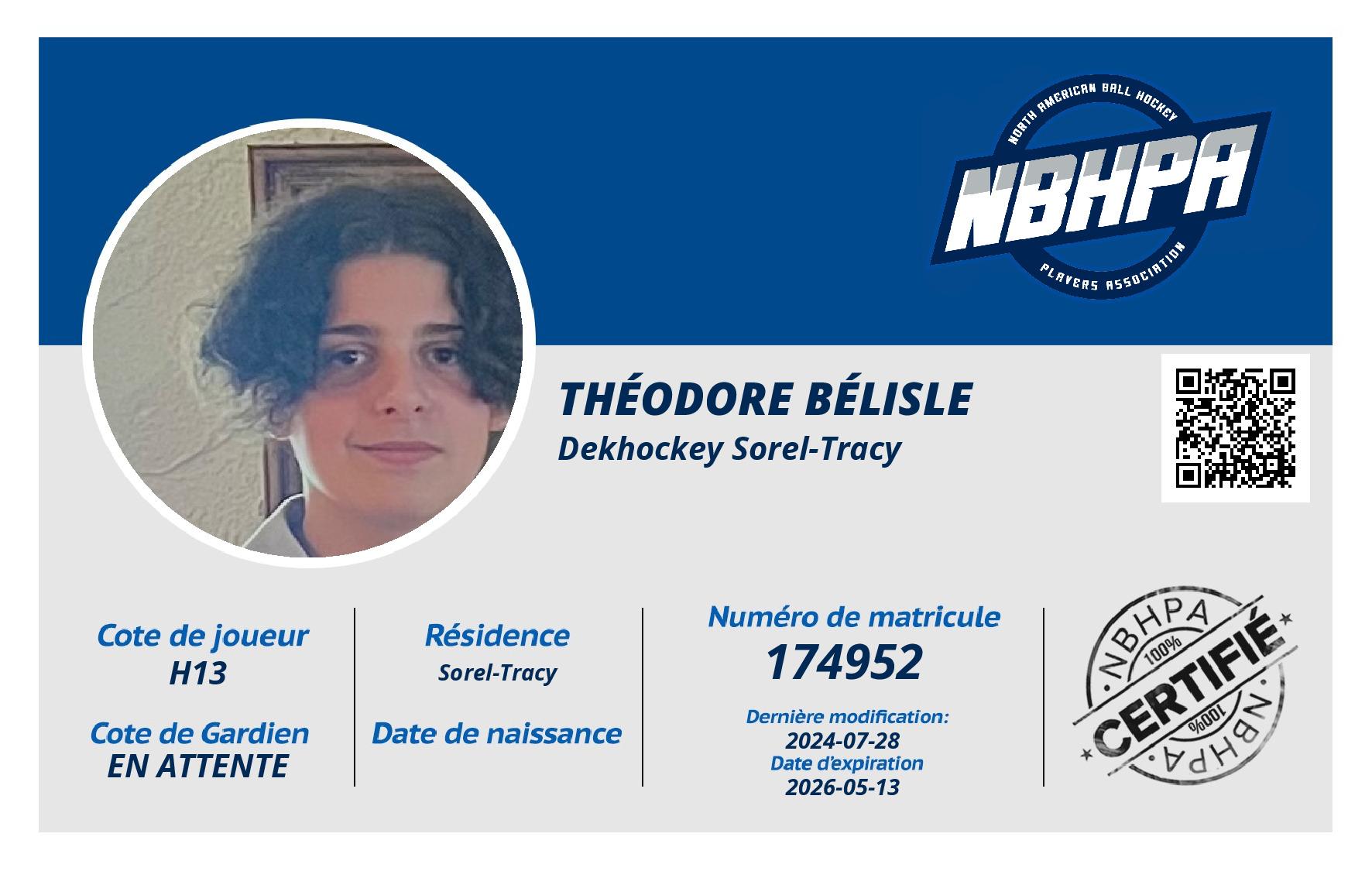 Théodore Bélisle