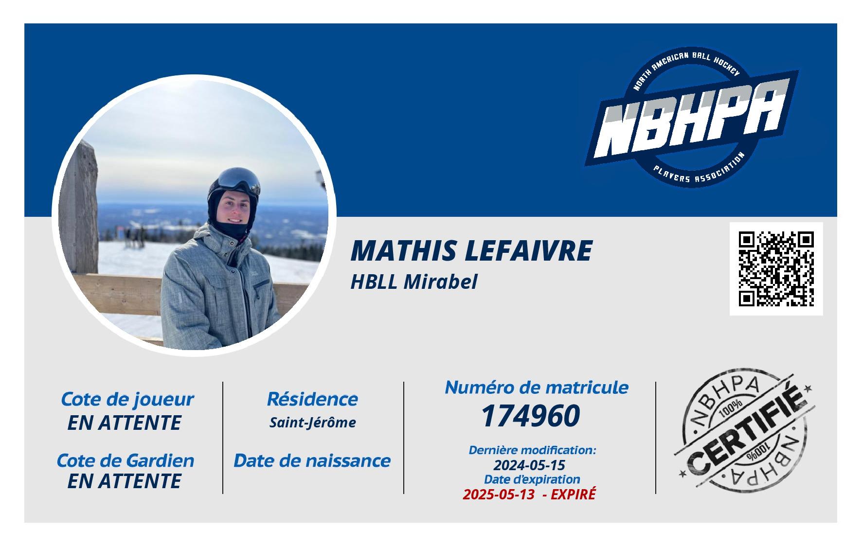 Mathis Lefaivre