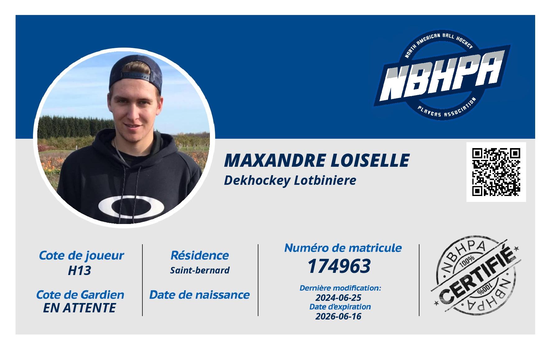 Maxandre Loiselle