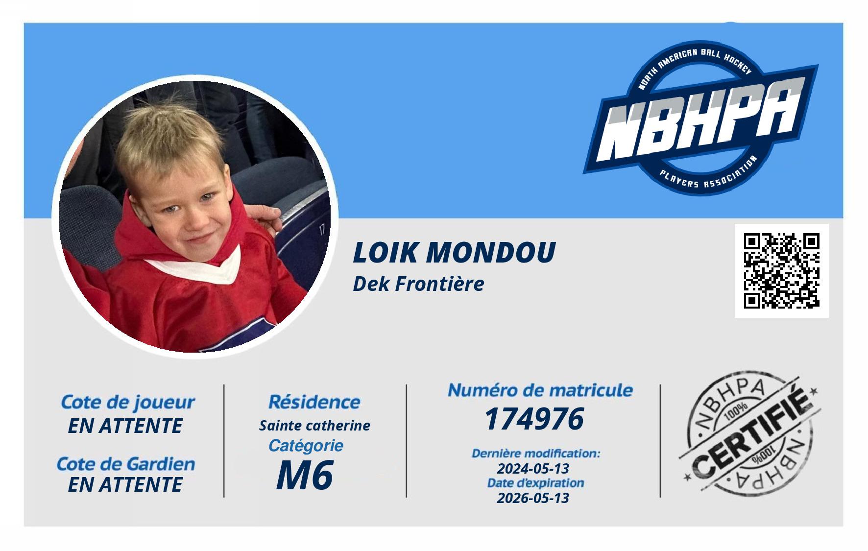 Loik Mondou