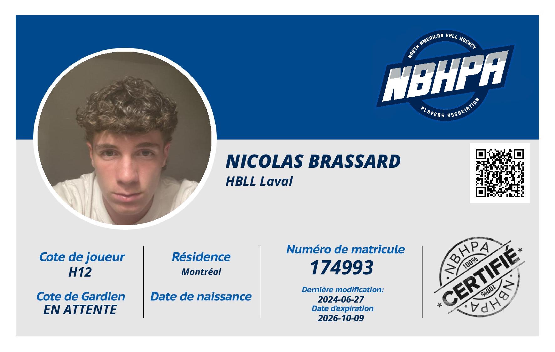 Nicolas Brassard