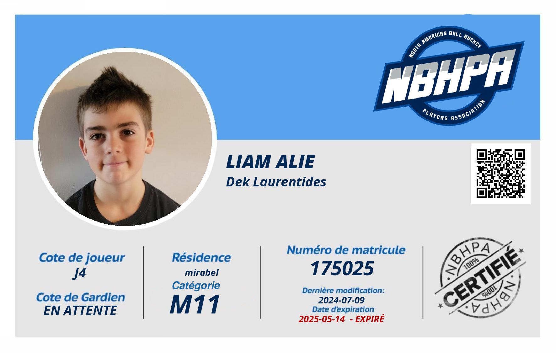 Liam Alie