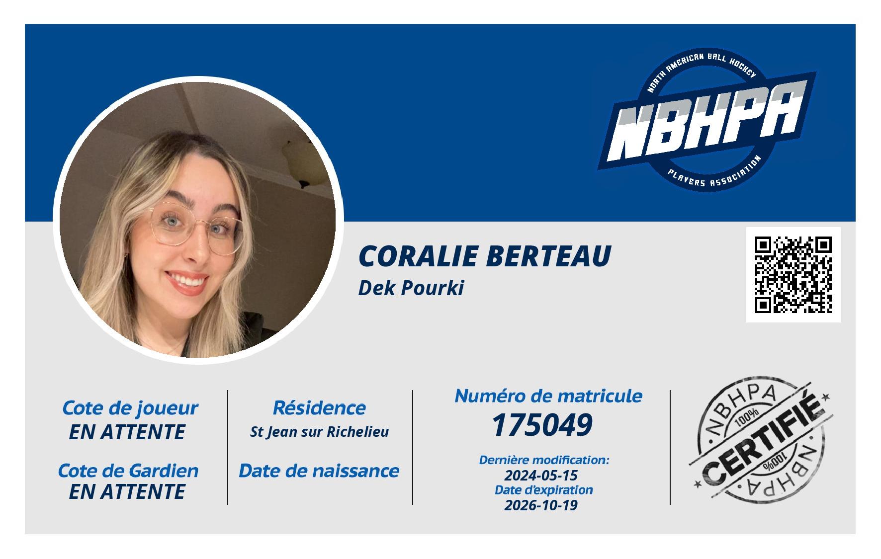Coralie Berteau