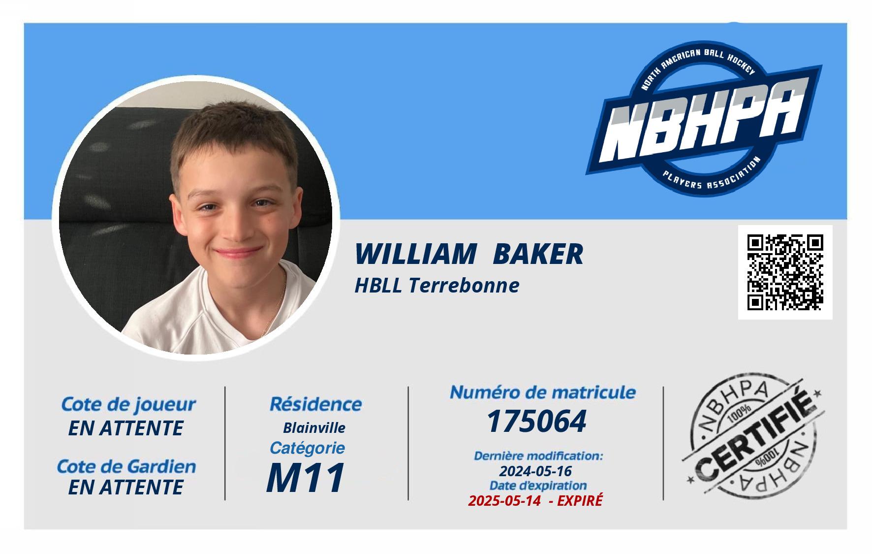 William  Baker